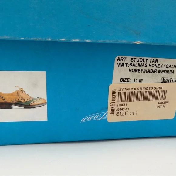 John Fluevog The Living 2.0 Studly, Studded Wingtip Oxford Shoes